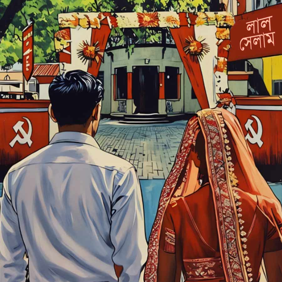 ভিন্‌জাতে বিবাহে বাধা এলে সিপিএমের পার্টি অফিসই হবে ছাঁদনাতলা, সিদ্ধান্ত তামিলভূমে, আলিমুদ্দিন স্ট্রিটও সেই পথেই?